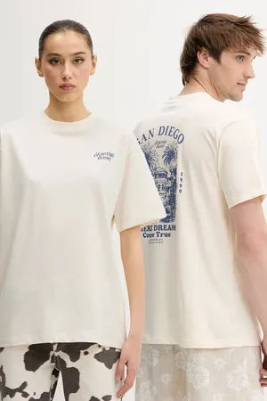 Kaotiko T-shirt bawełniany kolor z nadrukiem AQ006-02-G002
