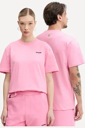 BARROW T-shirt bawełniany kolor z nadrukiem S5BWUATH084