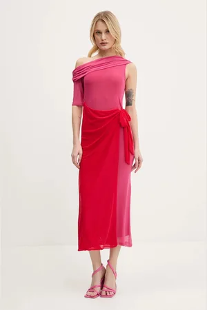 Never Fully Dressed Sukienka kolor maxi dopasowana NFDDR1917