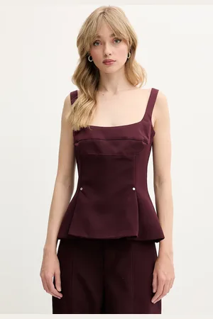 STINE GOYA Top damska kolor gładka SG-SS25-T052-2330