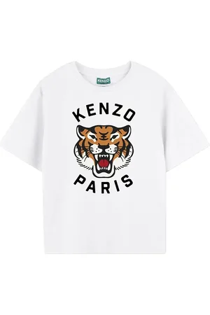 Kenzo T-shirt bawełniany dziecięcy kolor z nadrukiem K61137