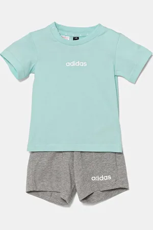 adidas Komplet bawełniany niemowlęcy kolor JC9743