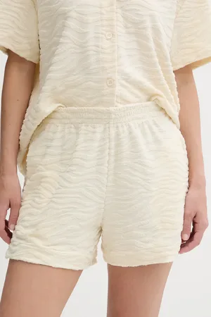 MC2 SAINT BARTH Szorty bawełniane kolor wzorzyste high waist MEA002
