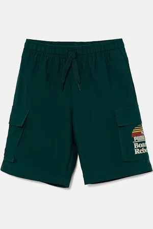 PUMA Szorty dziecięce MID90S Cargo Chino Shorts kolor regulowana talia 685154