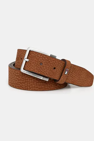 Tommy Hilfiger Pasek skórzany męski kolor AM0AM13019