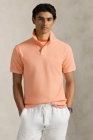 Ralph Lauren Polo bawełniane męski kolor gładki 710969626