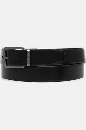 Emporio Armani Pasek skórzany męski kolor Y4S576 Y748I