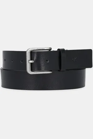Calvin Klein Pasek skórzany męski kolor LV04G7035G