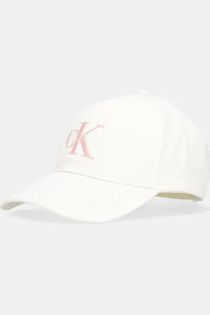 Calvin Klein Czapka z daszkiem bawełniana kolor z aplikacją LV04K5026G