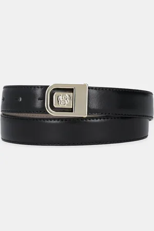 HUGO BOSS Pasek skórzany damski kolor 50548522
