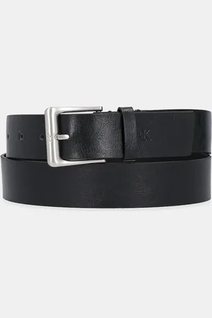 Calvin Klein Pasek skórzany męski kolor LV04G7027G