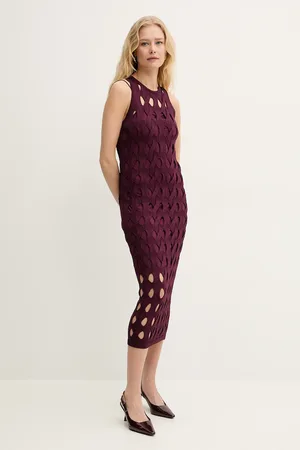 Pinko Sukienka kolor maxi dopasowana 105190 A2LW