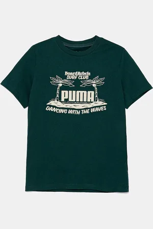 PUMA T-shirt bawełniany dziecięcy MID90S Graphic Tee III kolor z nadrukiem 685152