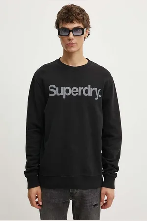 Superdry Bluza bawełniana męska kolor z nadrukiem M2013738A-02A