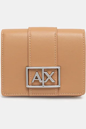 Armani Exchange Portfel damski kolor żółty XW000360 AF12039