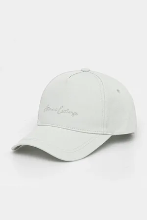 Armani Exchange Czapka z daszkiem bawełniana kolor z aplikacją XW000956 AF13848