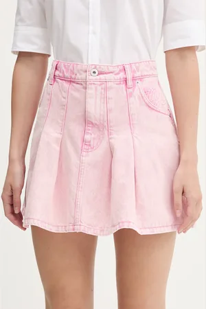 Hugo Blue Spódnica jeansowa kolor mini rozkloszowana 50534786