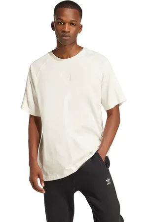 adidas T-shirt bawełniany Essential męski kolor gładki JD3278