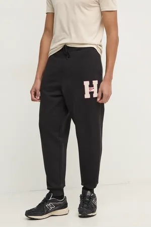 Tommy Hilfiger Spodnie dresowe bawełniane kolor z aplikacją DM0DM21277