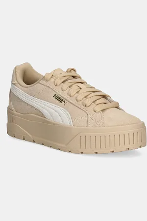PUMA Sneakersy zamszowe Karmen II kolor brązowy 397457