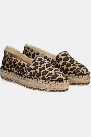ANSWEAR Lab espadryle zamszowe kolor na platformie