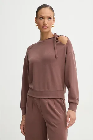 HUGO BOSS Bluza damska kolor pomarańczowy gładka 50531833