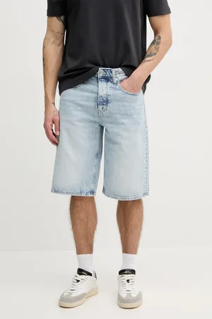 Calvin Klein Szorty jeansowe męskie kolor J30J327529
