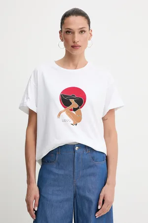 Liu Jo T-shirt damski kolor VA5153.JS003