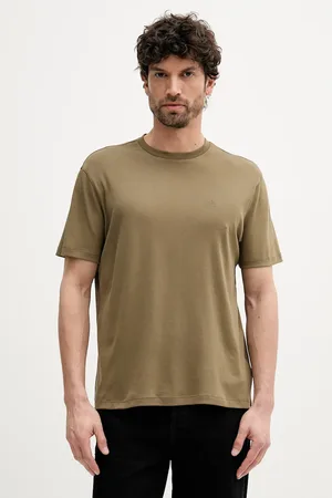 Calvin Klein T-shirt bawełniany męski kolor gładki LV04LB275G