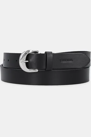 Calvin Klein Pasek skórzany damski kolor LV04K7015G