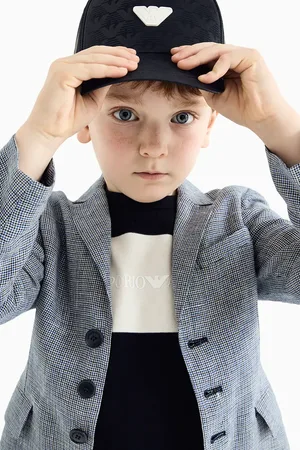 Emporio Armani Czapka z daszkiem kolor z aplikacją EB000332 AF13370