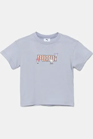 PUMA T-shirt bawełniany dziecięcy HELLO KITTY & FRIENDS Relaxed Graphic Tee kolor 630062
