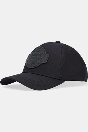 HUGO BOSS Czapka z daszkiem bawełniana kolor z aplikacją 50547041
