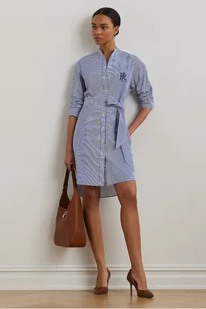 Ralph Lauren Sukienka bawełniana kolor mini prosta 200963845