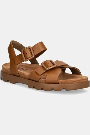 Camper Sandały skórzane Brutus Sandal damskie kolor K201768-004