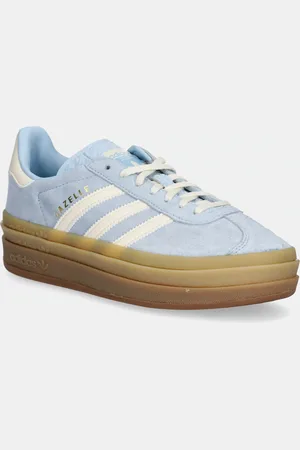 adidas Sneakersy zamszowe Gazelle Bold damskie kolor JQ7776