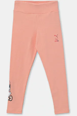 PUMA Legginsy dziecięce HELLO KITTY & FRIENDS High Waist Leggings kolor z nadrukiem 630064