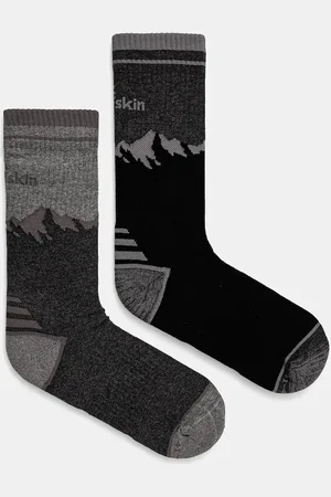 Jack Wolfskin Skarpetki bawełniane Mount Multi 2-pack A63870