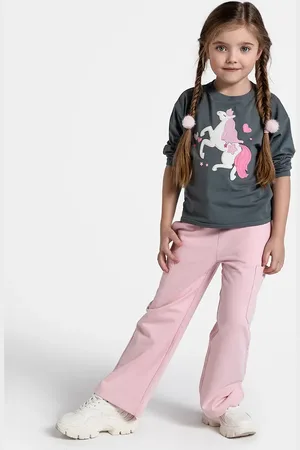 COCCODRILLO Spodnie dresowe kolor NOSTALGIC MEADOW GIRL KIDS