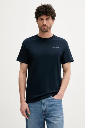 Tommy Hilfiger T-shirt bawełniany męski kolor z nadrukiem DM0DM21780