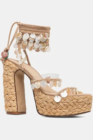 Naked Wolfe Sandały Fantastic kolor Fantastic Natural Raffia
