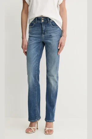 Guess Jeansy damskie medium waist W5RA0V D5L72