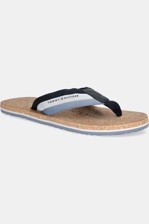 Tommy Hilfiger Japonki TH CORK BEACH SANDAL męskie kolor FM0FM05647