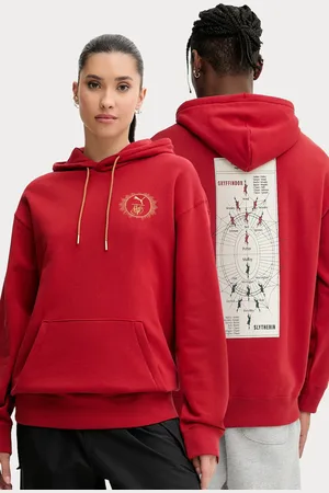PUMA Bluza bawełniana x HARRY POTTER kolor z kapturem z aplikacją 630093