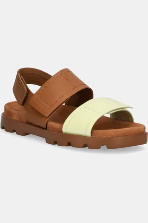 Camper Sandały skórzane Brutus Sandal damskie kolor K201323-017