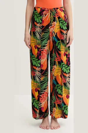 Desigual Spodnie plażowe BAHAMAS PANT kolor 25SWMW01