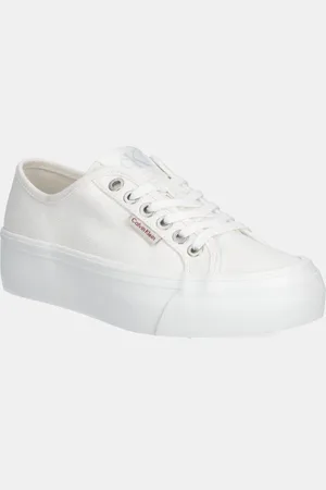 Calvin Klein Tenisówki VULC FLATFORM CTN LOGO TAG kolor YW0YW01838