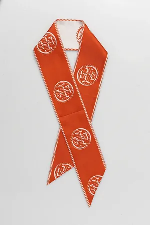Tory Burch Chusta z jedwabiem Medallion damski kolor wzorzysty 174863-600