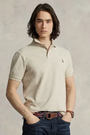 Ralph Lauren Polo bawełniane kolor gładki 710680784