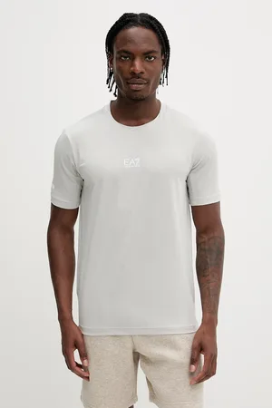 EA7 T-shirt treningowy męski kolor gładki AF13912.7M000521